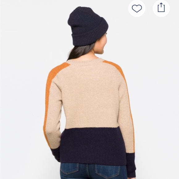 Zora Ribbed Long Sleeve Pullover - Picture 2 of 4